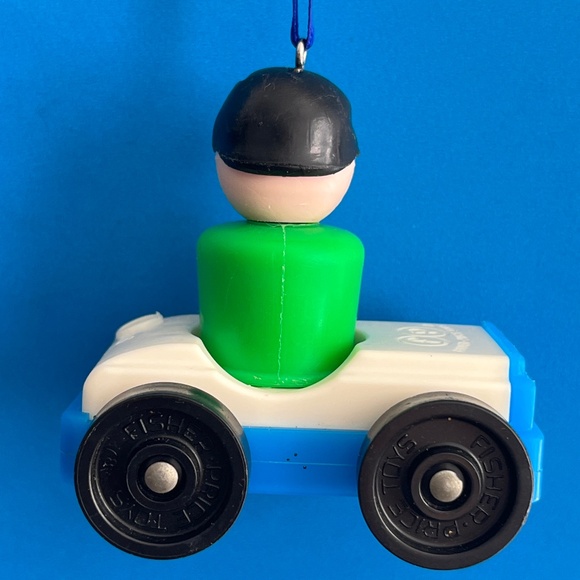 Vintage Fisher Price Little People Custom Christmas Ornament - Picture 2 of 2